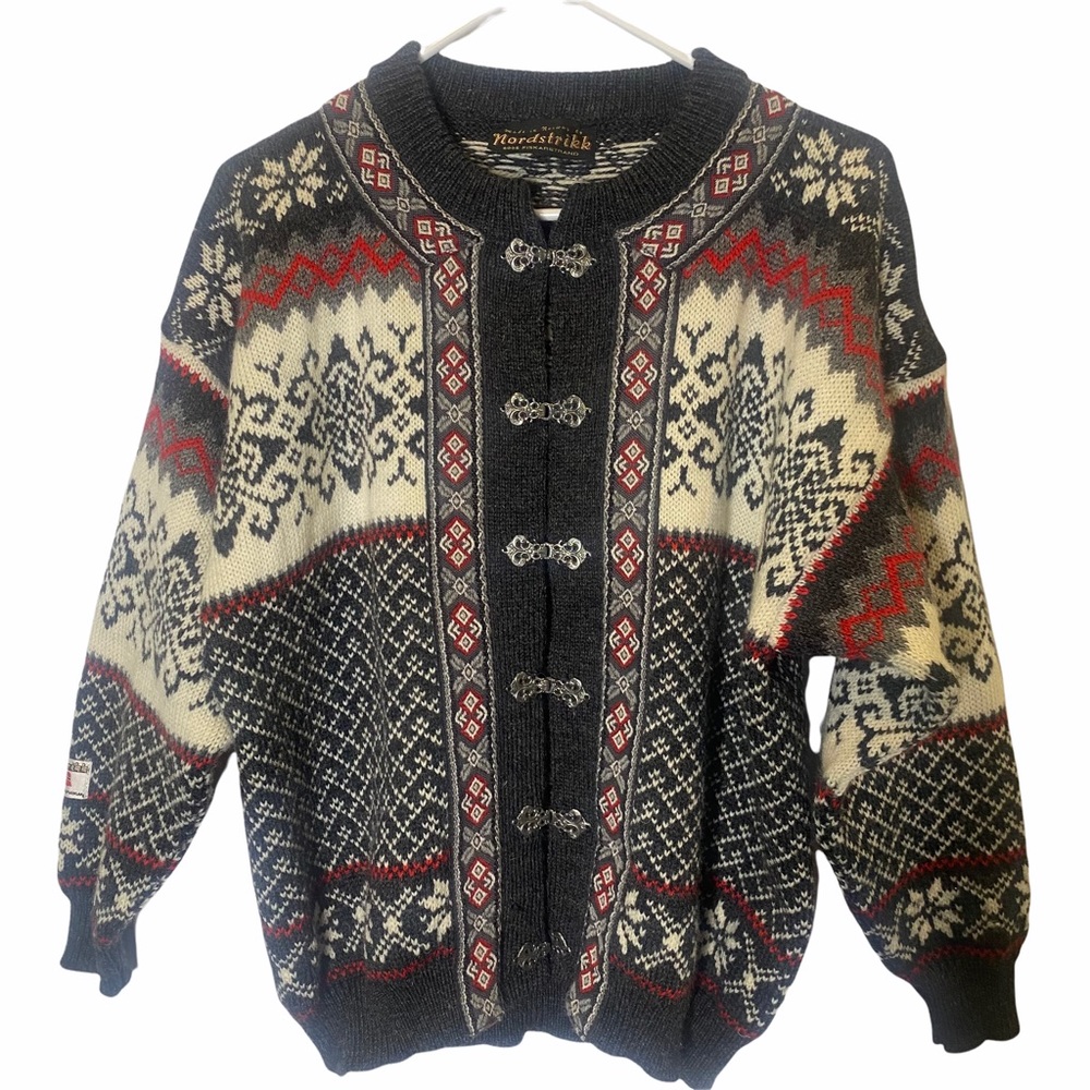 Vintage Nordstrikk Nordic Wool Sweater Sz XS